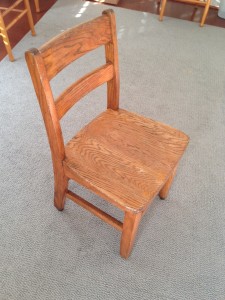 tiny white chair refurb original before paint diy chalk paint